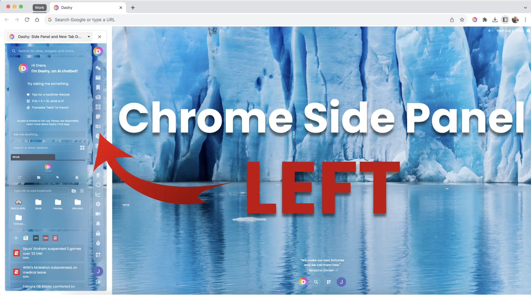HowTo Change Chrome Side Panel to the Left