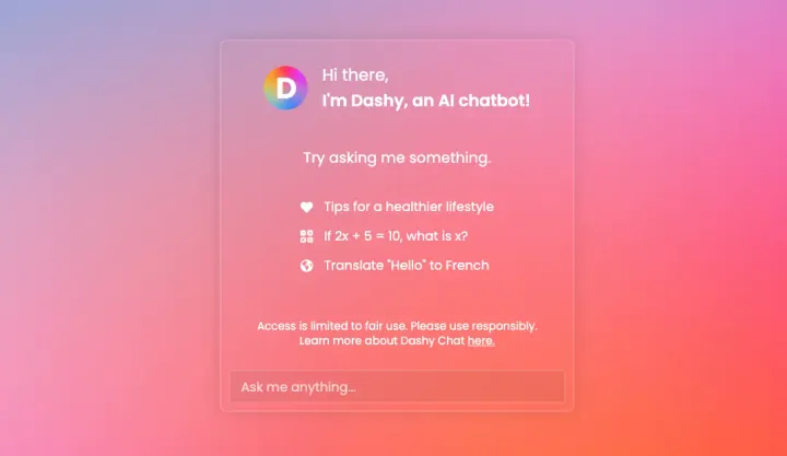 Dashy Chat: How to Get the Most Out of AI